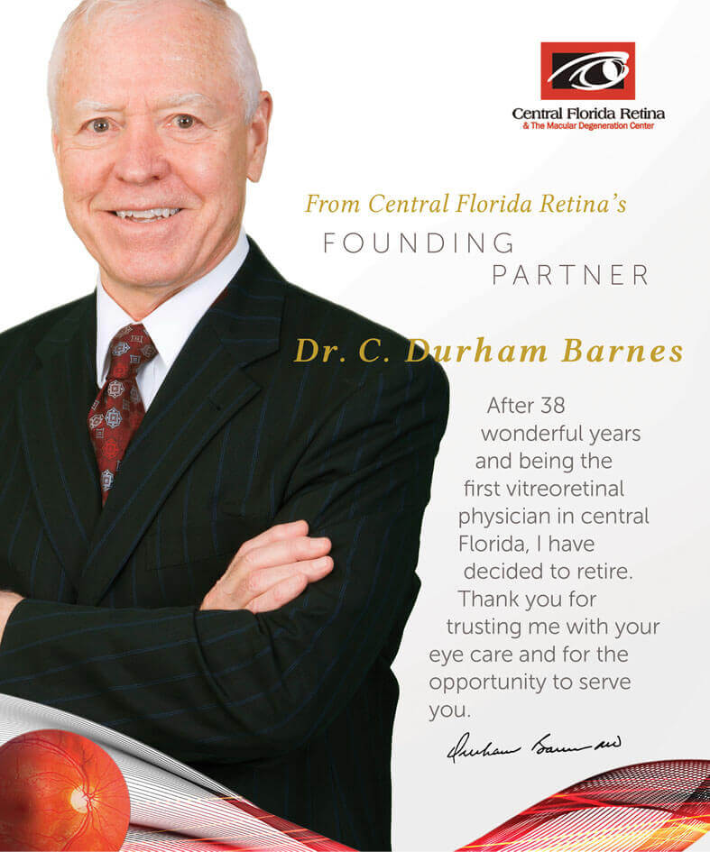 Message From Dr. Barnes