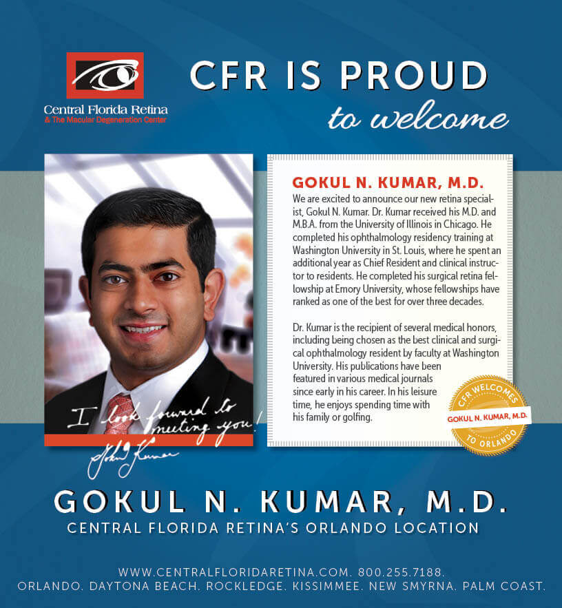 Welcome Dr. Kumar